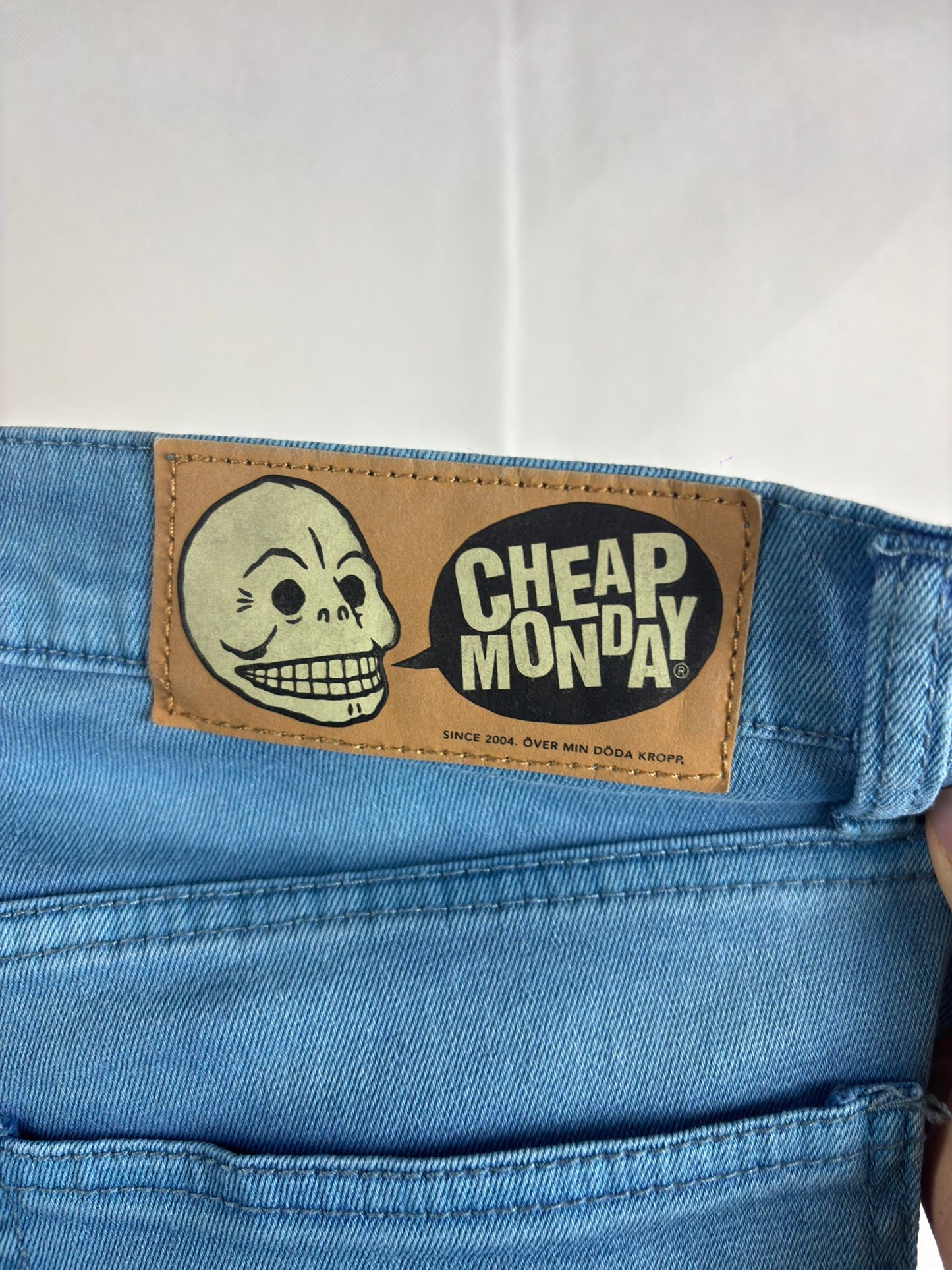 Cheap Monday - Slim Fit - Azzurro