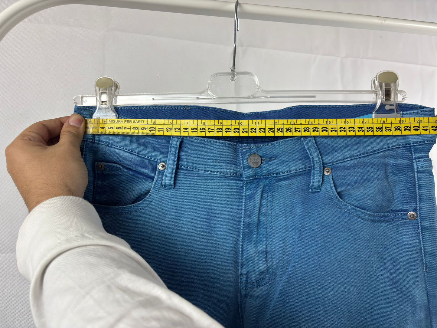 Cheap Monday - Slim Fit - Azzurro