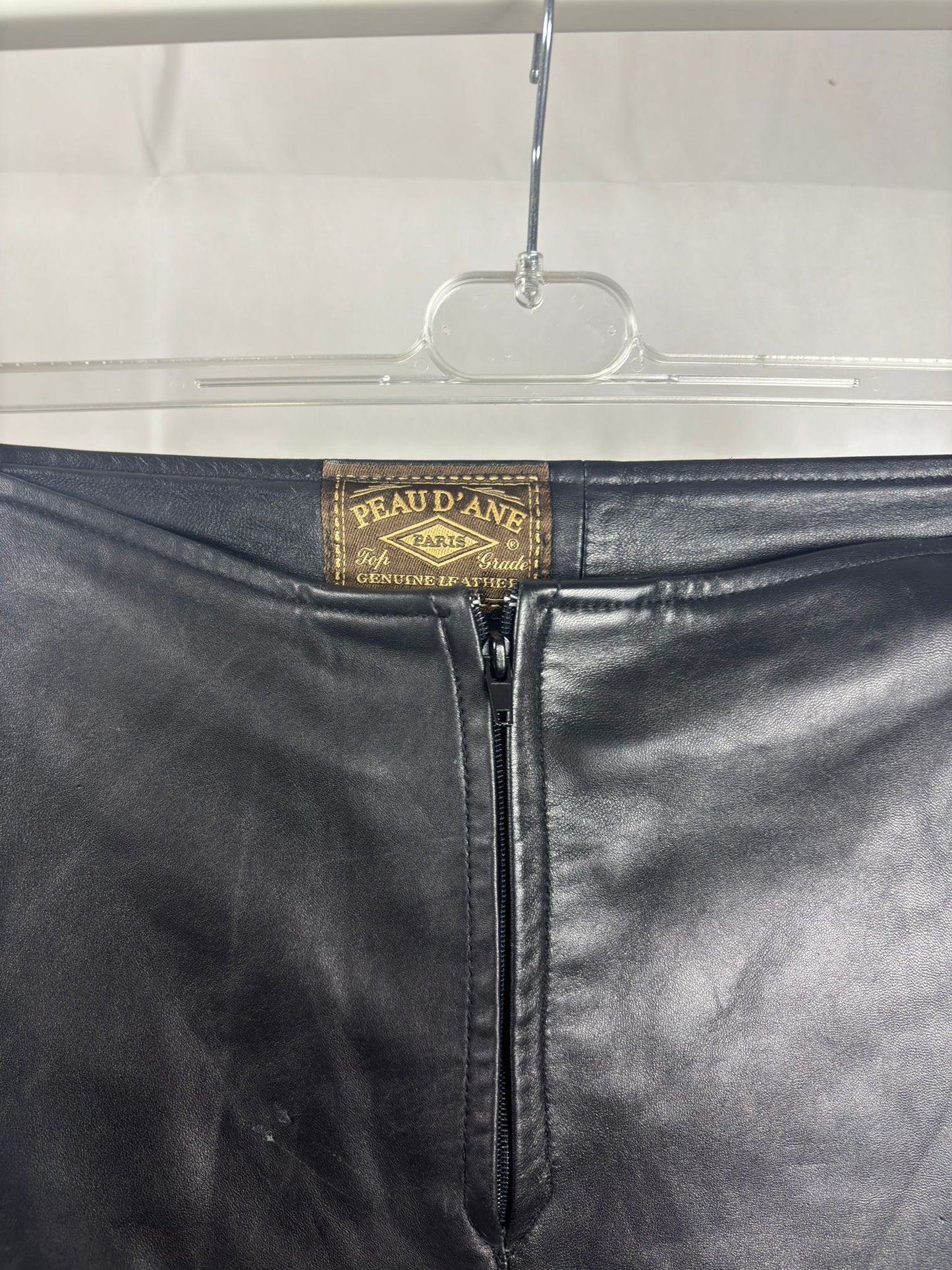 Pantaloni Vintage Peau d’Âne Paris - Vera Pelle Nera