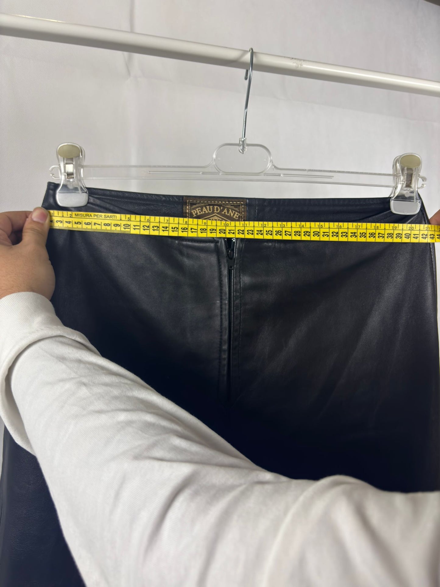 Pantaloni Vintage Peau d’Âne Paris - Vera Pelle Nera