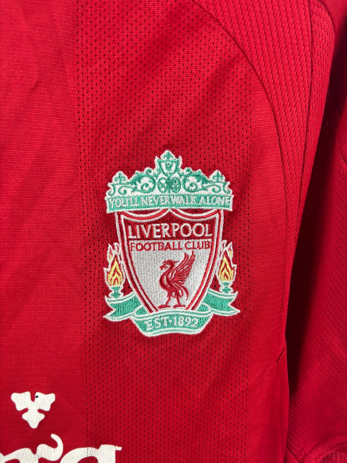 Maglia Liverpool 2008-2010 - Adidas Carlsberg (Watson 7)