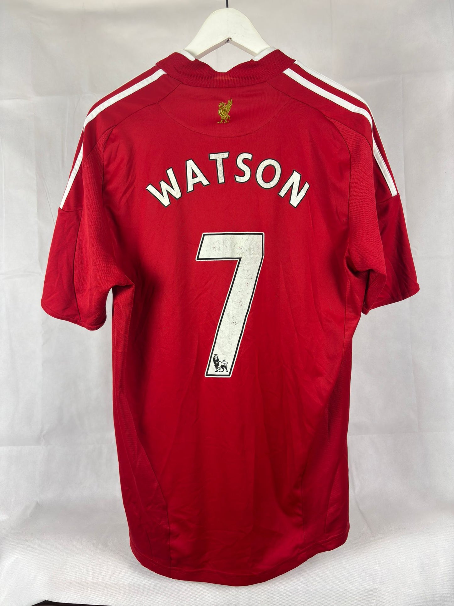 Maglia Liverpool 2008-2010 - Adidas Carlsberg (Watson 7)