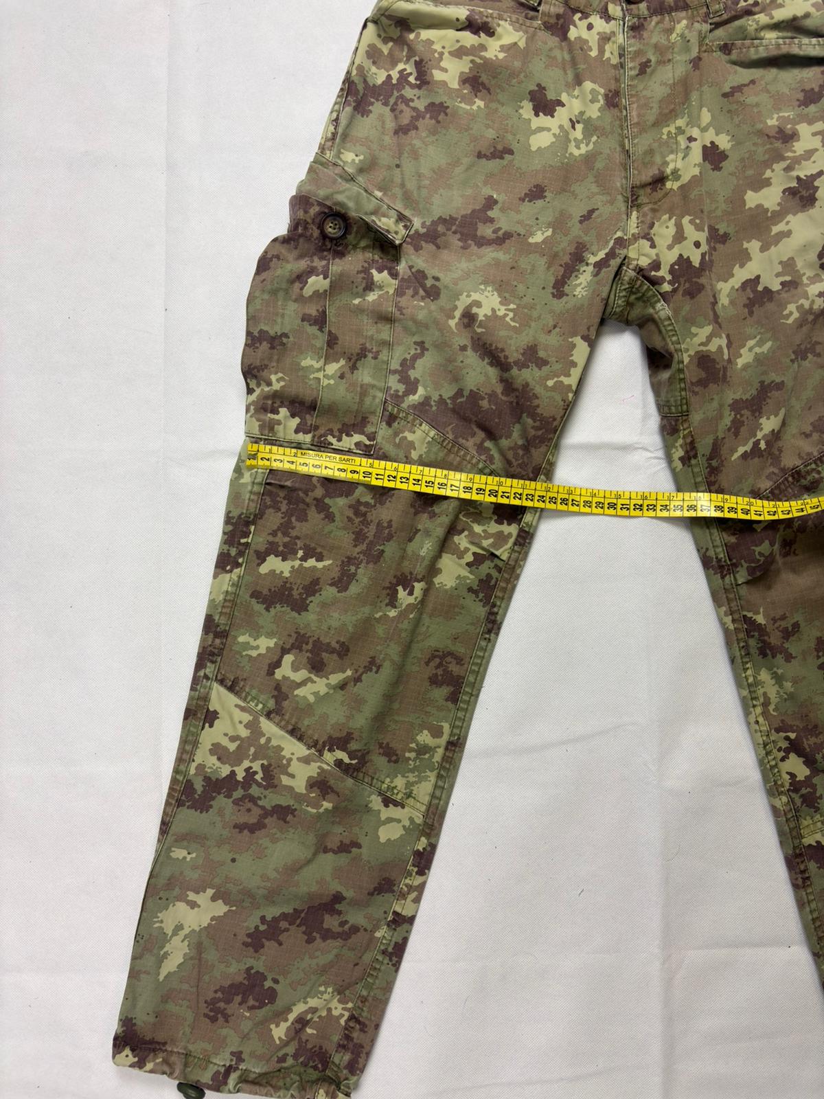 Cargo militare- mimetico (verde scuro)