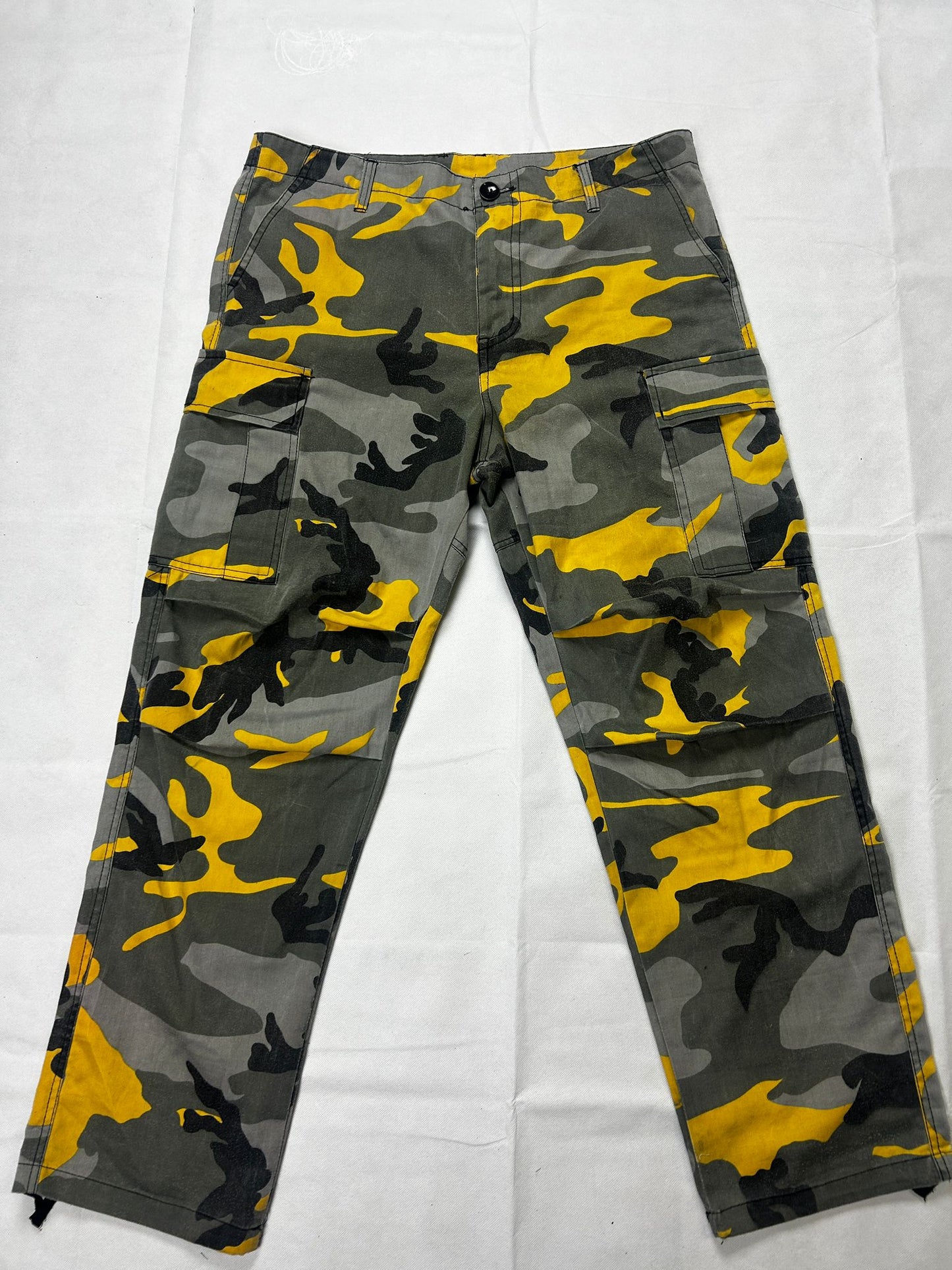 Cargo militare mimetico (giallo)