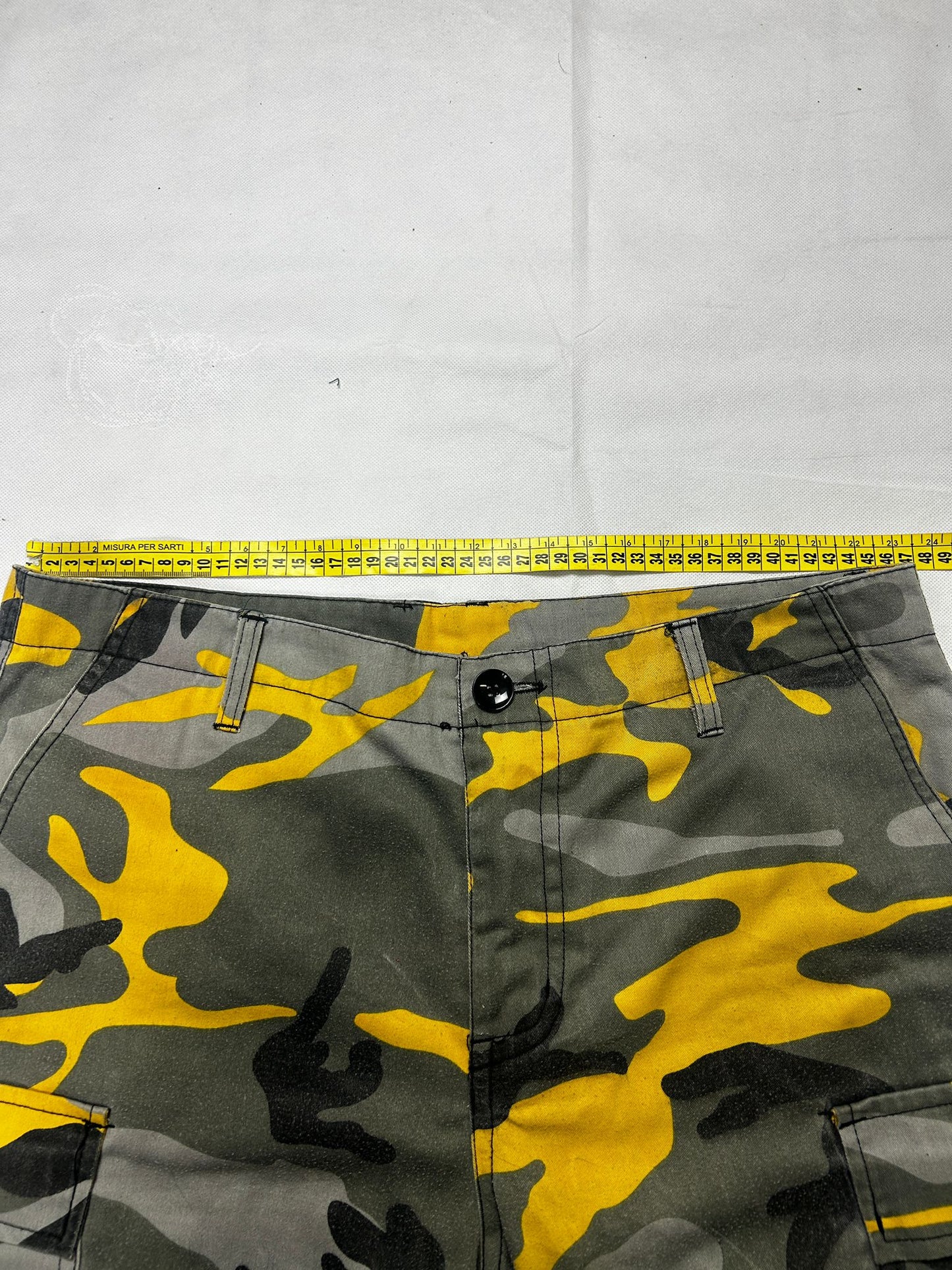 Cargo militare mimetico (giallo)
