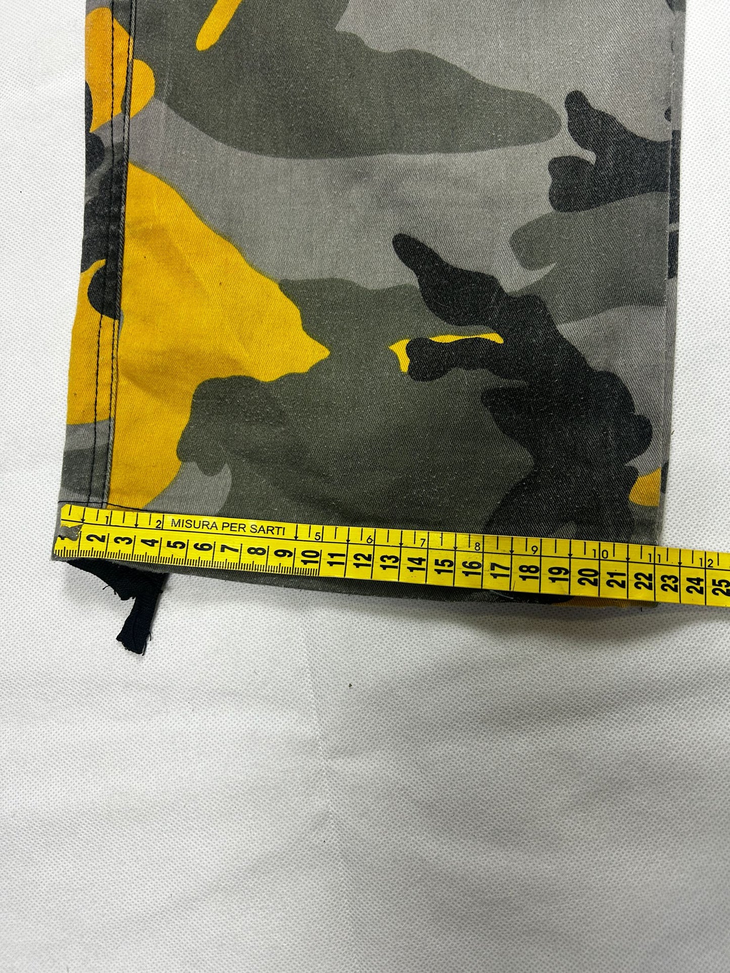 Cargo militare mimetico (giallo)